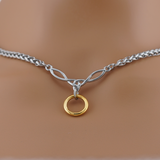 Celtic w/ Gold O Wheat Chain