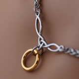 Celtic w/ Gold O Wheat Chain