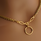 Gold Celtic Wheat Chain