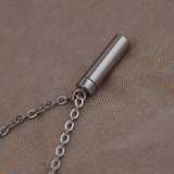 Key Necklace, 3mm Rolo Chain