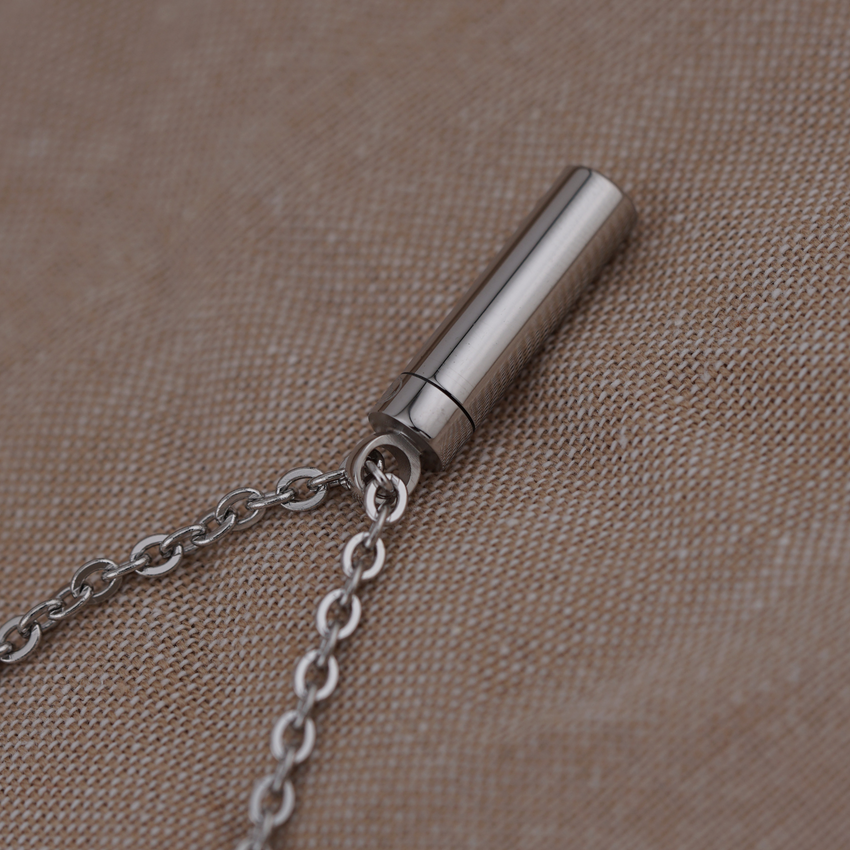 Key Necklace, 3mm Rolo Chain