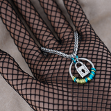 Custom Morse Code Wheat Chain