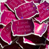 Kindle Sticker I Read Past My Bedtime