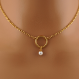 Pearl BDSM Day Collar
