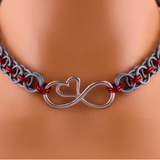 Helm Weave Chainmaille Collar
