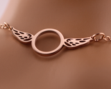 Rose Gold Angel Wings