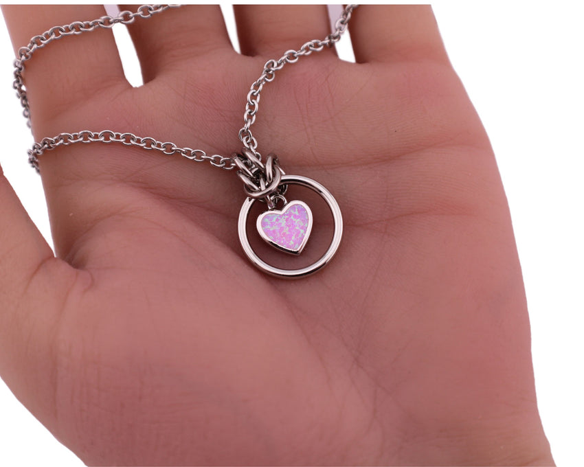 Pink Opal O Ring
