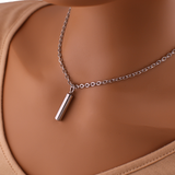Key Necklace, 3mm Rolo Chain