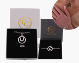 Swingers Necklace Pineapple Ring Swing Anklet Gift Set