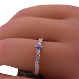 Tanzanite .925 Sterling Silver Ring