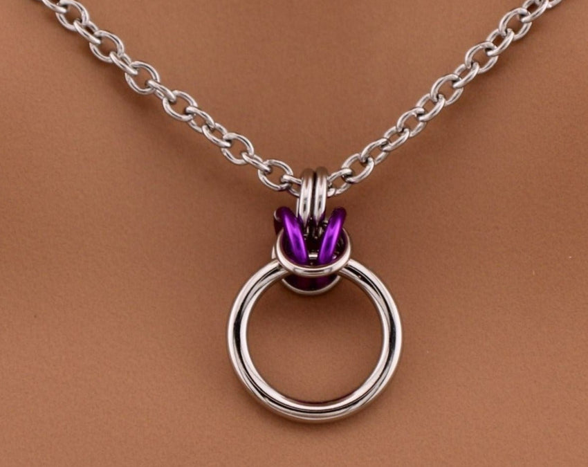 O Ring Custom Color Chainmaille Accent