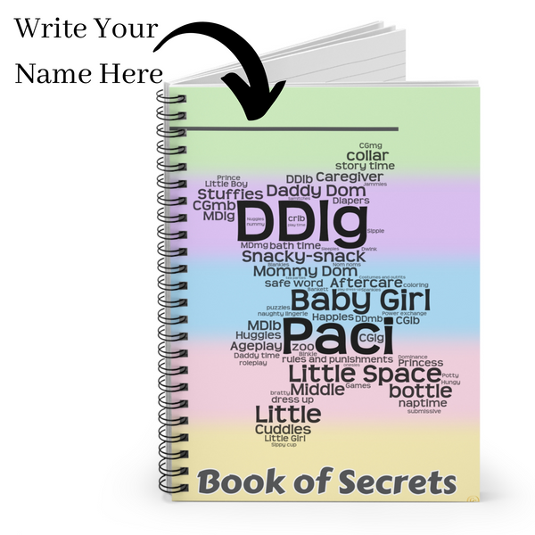 Little Space Book of Secrets Notebook