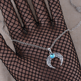 Moonstone Witches Knot Sterling Silver
