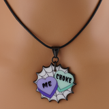 Gothic Spider "Choke Me" Necklace