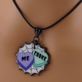 Gothic Spider "Choke Me" Necklace