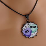 Gothic Spider "Choke Me" Necklace