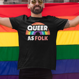 Queer as Folk T-shirt LGBTQ+ Pride Shirt Gift