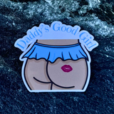 Daddy's Good Girl Sticker