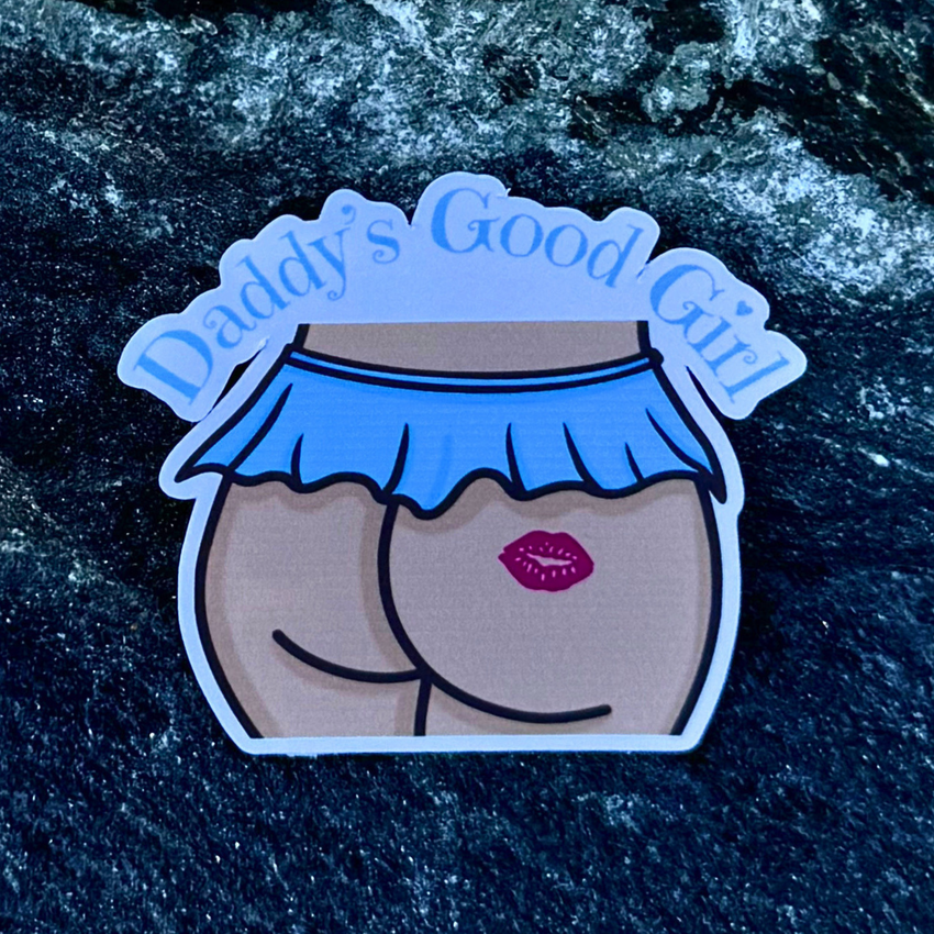 Daddy's Good Girl Sticker