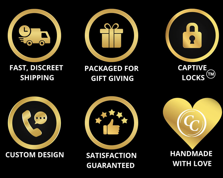 Lovers O Ring with Locking Options, 24/7 Wear