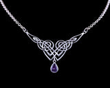Celtic Amethyst Sterling Silver