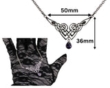 Celtic Amethyst Sterling Silver