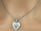 Tree of Life Heart Necklace