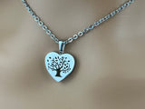 Tree of Life Heart Necklace