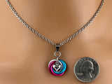 LGBTQ Necklace Heart