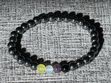 Non-Binary Beaded Gemstone Pride Bracelet, LGBTQ+