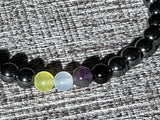 Non-Binary Beaded Gemstone Pride Bracelet, LGBTQ+