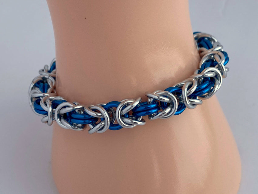 Bracelet, or Anklet BDSM Byzantine 24/7 Wear
