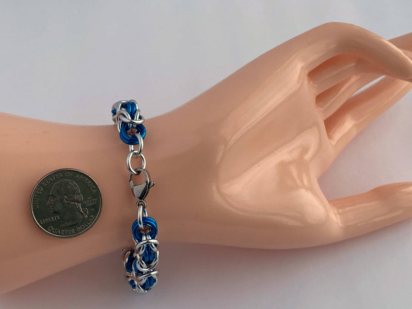 Bracelet, or Anklet BDSM Byzantine 24/7 Wear