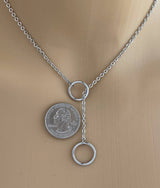 Lariat  Collar - BDSM O Ring