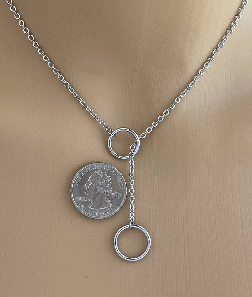 Lariat  Collar - BDSM O Ring
