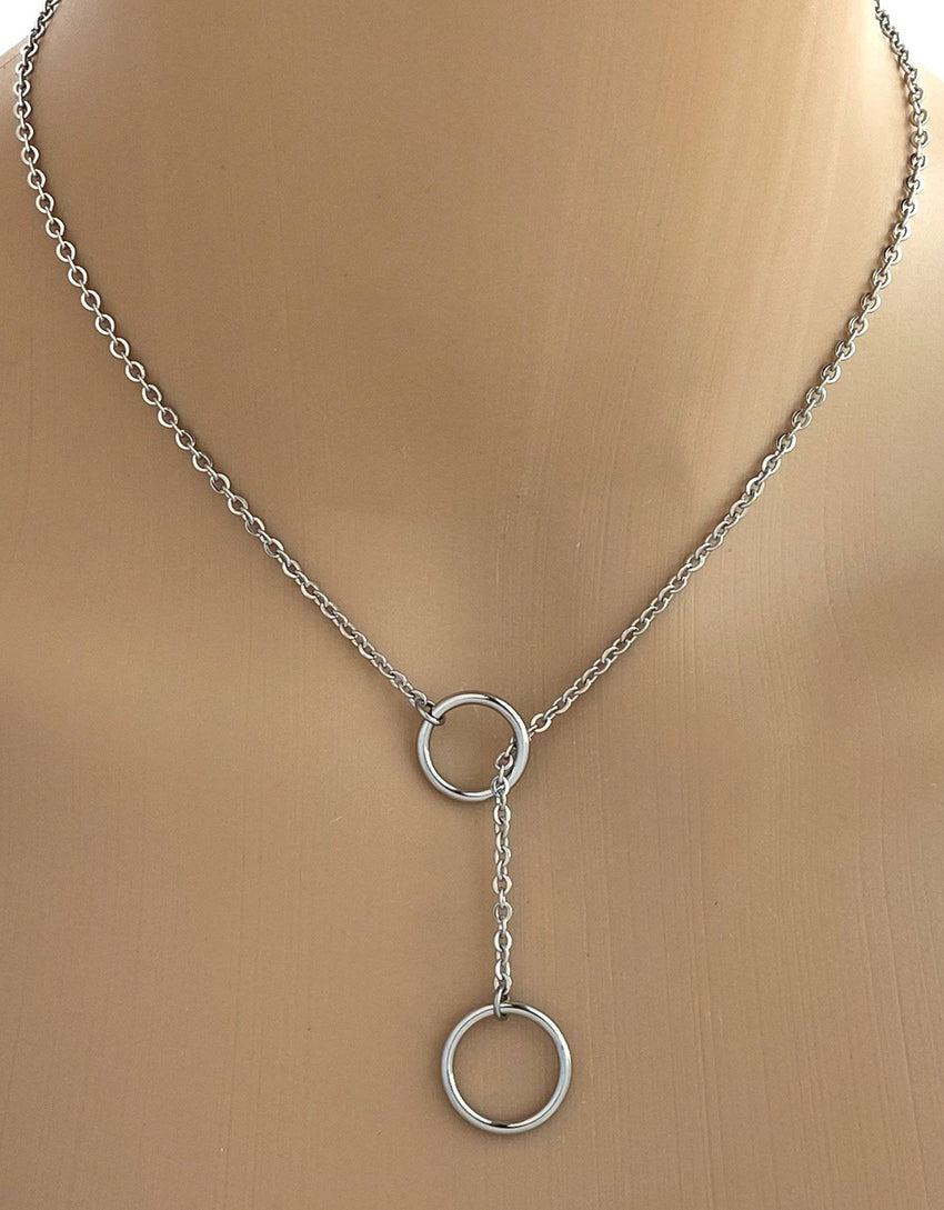 Lariat  Collar - BDSM O Ring