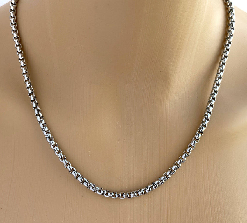 Box Chain Necklace 4mm