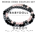 Morse Code Bracelet Set