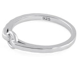 Submissive BDSM O Sterling Silver Ring