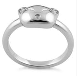 Kitten .925 Sterling Silver Ring