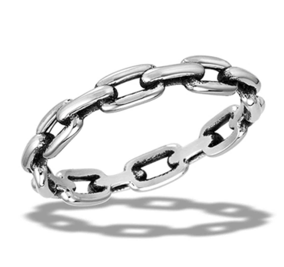 Chain Link Ring Captive Collars