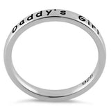 "Daddy's Girl" .925 Sterling Silver Ring