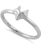 Fox .925 Sterling Silver Ring