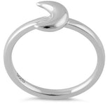 Moon Sterling .925 Silver Ring