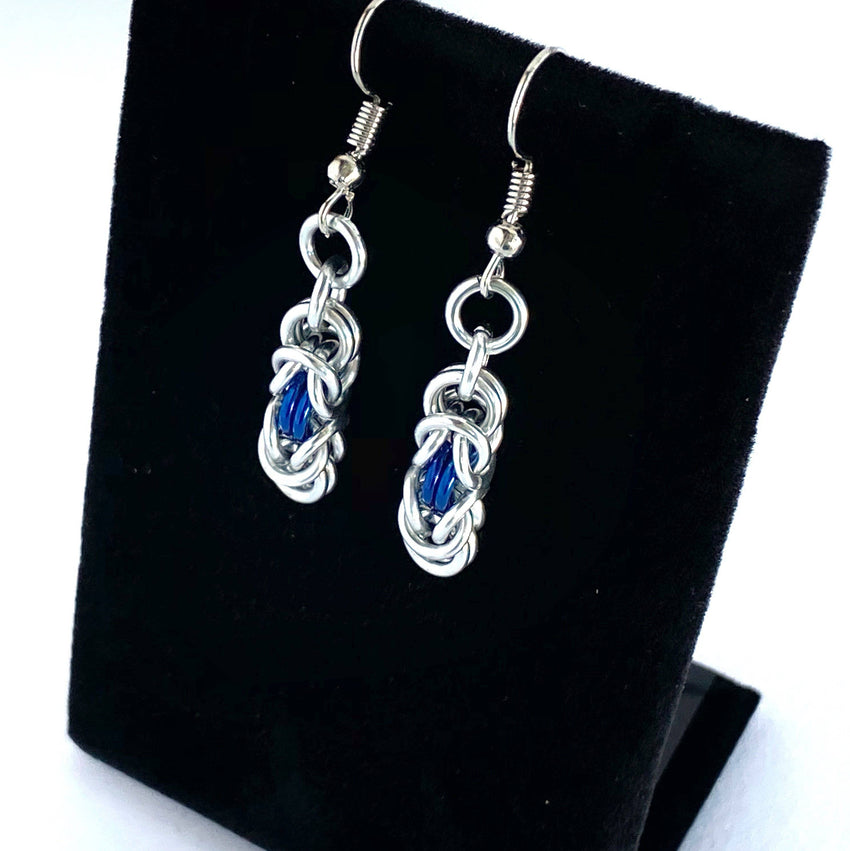 Submissive Earrings - Chainmaille Earring - 24/7 Wear