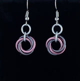 Submissive Earrings - BDSM O Ring - DDlg Discreet Day Collar - 24/7 Wear