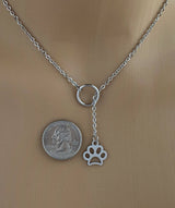 Submissive Pet Play Lariat - Discreet Day Collar - BDSM O Ring - 24-7 Wear