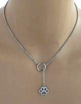 Submissive Pet Play Lariat - Discreet Day Collar - BDSM O Ring - 24-7 Wear