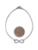 Submissive Rope Bondage Infinity Anklet or Bracelet - BDSM Day Collar - 24/7 Wear - Locking Options