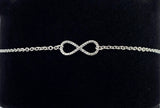 Submissive Rope Bondage Infinity Anklet or Bracelet - BDSM Day Collar - 24/7 Wear - Locking Options
